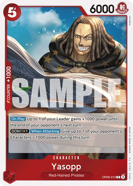 Yasopp - OP09-013 - Rare