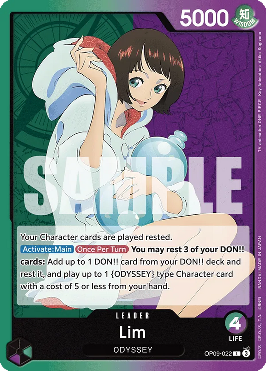 Lim - OP09-022 - Leader