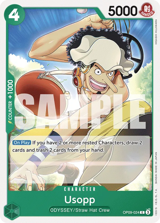 Usopp - OP09-024 - Common