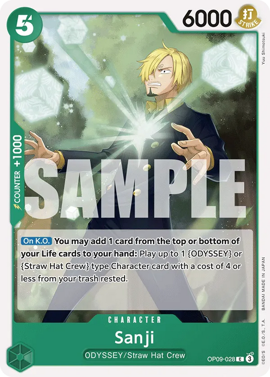 Sanji - OP09-028 - Common