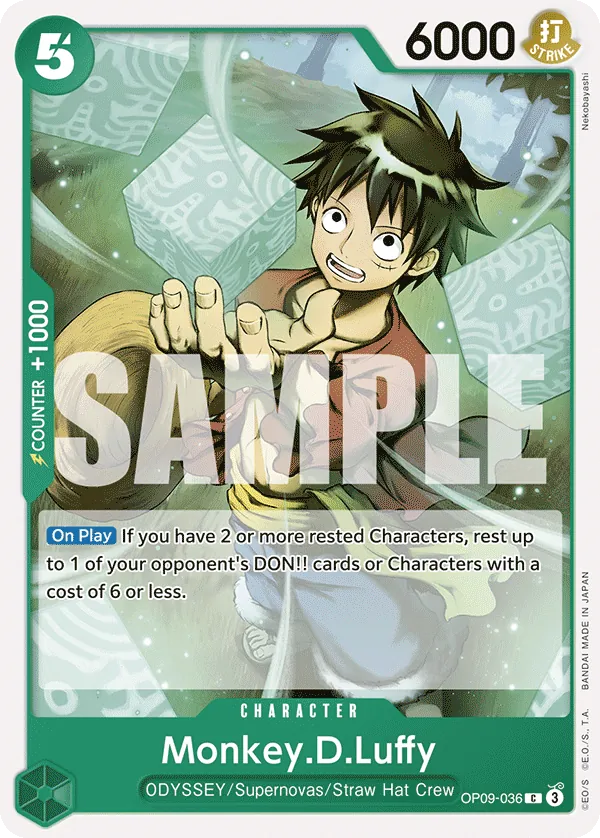 Monkey.D.Luffy - OP09-036 - Common