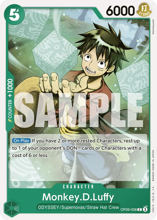 Monkey.D.Luffy - OP09-036 - Common