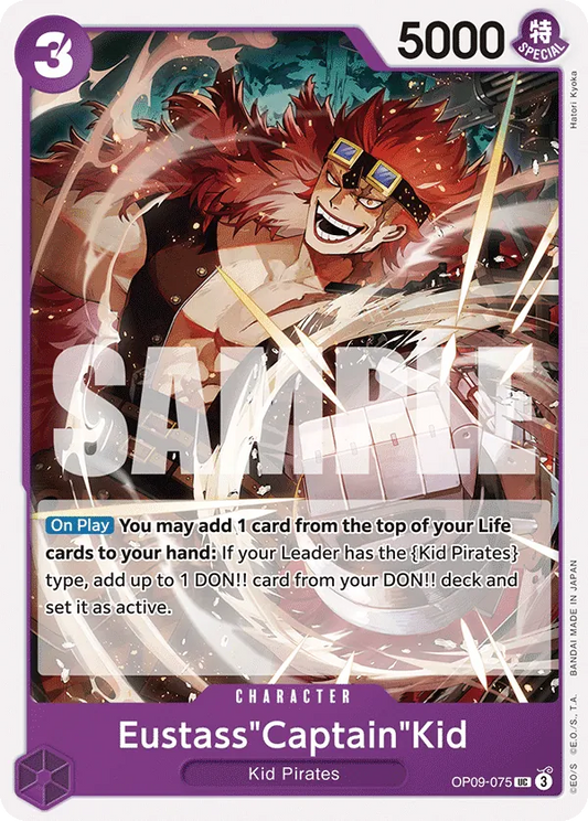 Eustass "Captain" Kid - OP09-075 - Uncommon