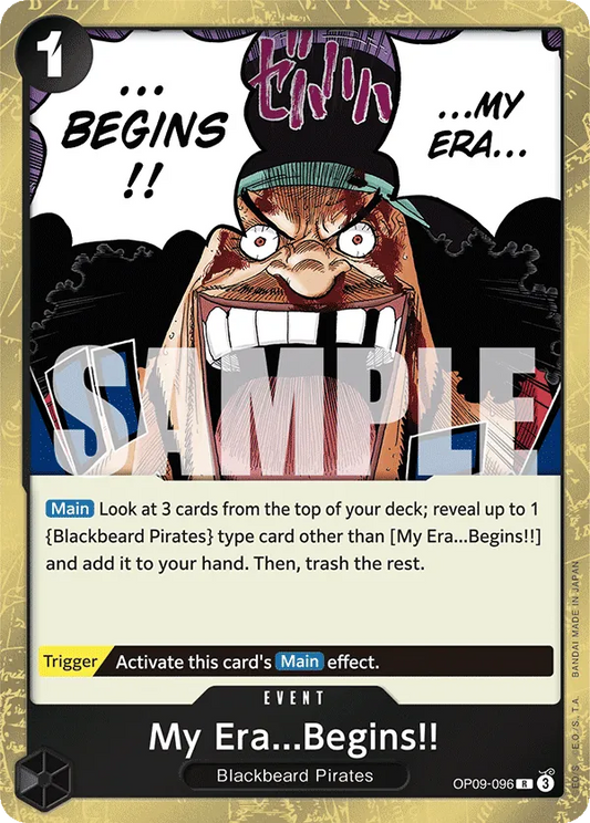 My Era...Begins!! - OP09-096 - Rare