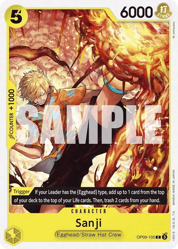 Sanji - OP09-105 - Common