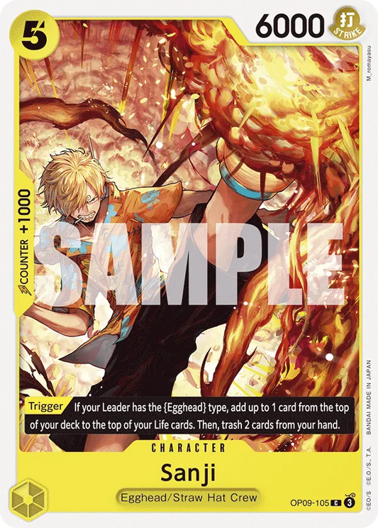 Sanji - OP09-105 - Common