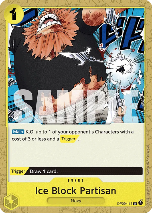 Ice Block Partisan - OP09-115 - Uncommon