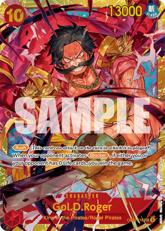 Gol.D.Roger - OP09-118 - Secret Rare