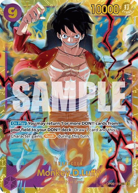Monkey.D.Luffy - OP09-119 - Secret Rare