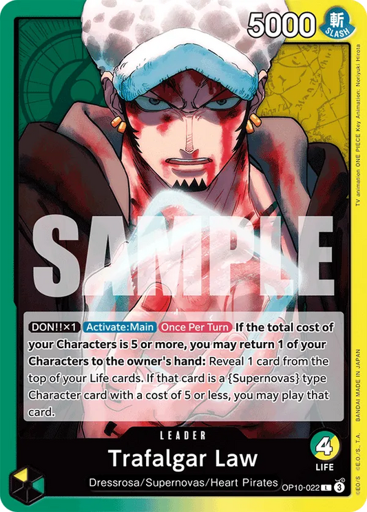 Trafalgar Law - OP10-022 - Leader
