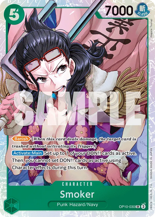 Smoker - OP10-030 - Super Rare