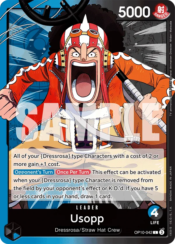 Usopp - OP10-042 - Leader