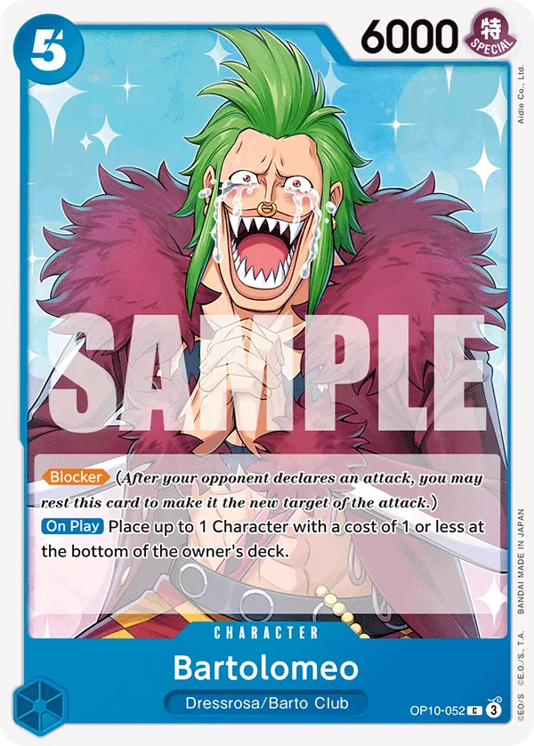 Bartolomeo - OP10-052 - Common