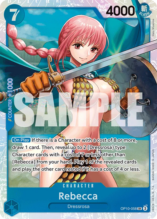 Rebecca - OP10-058 - Super Rare