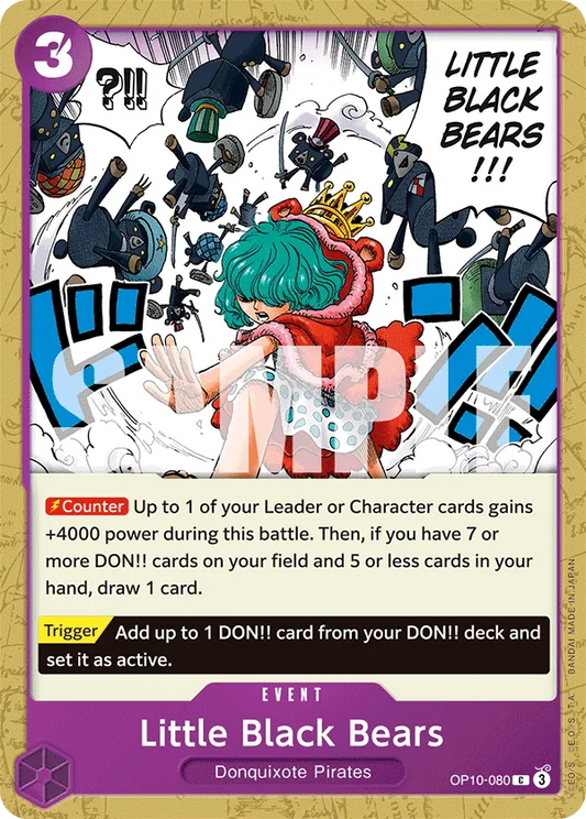 Little Black Bears - OP10-080 - Common