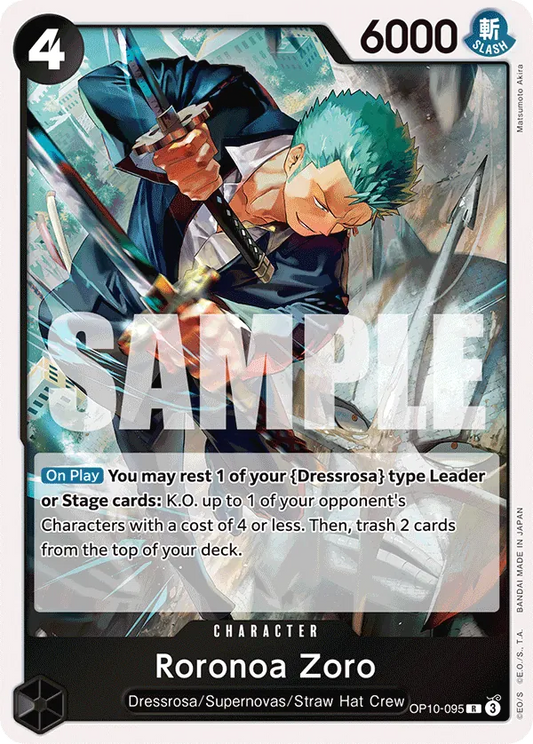 Roronoa Zoro - OP10-095 - Rare