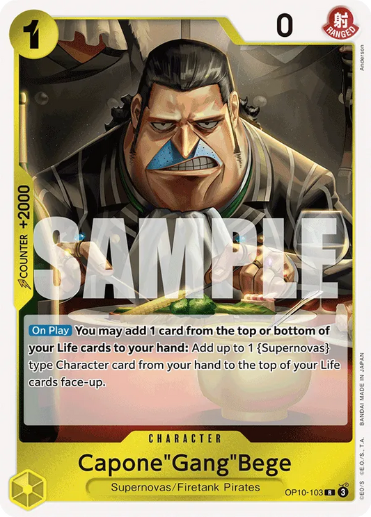 Capone "Gang" Bege - OP10-103 - Rare