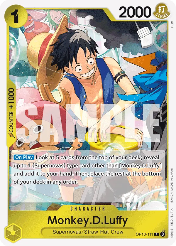 Monkey.D.Luffy - OP10-111 - Rare