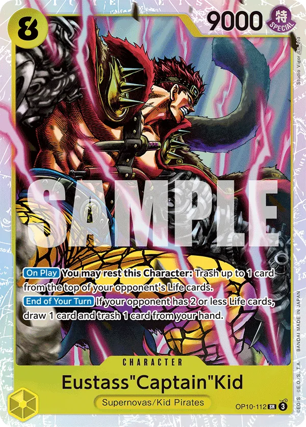 Eustass "Captain" Kid - OP10-112 - Super Rare