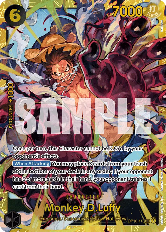 Monkey.D.Luffy (118) - OP10-118 - Secret Rare