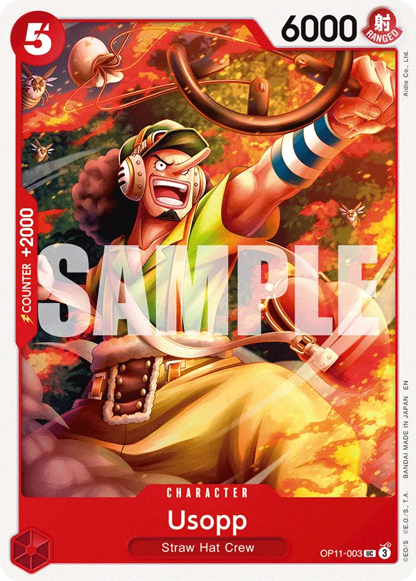 Usopp - OP11-003 - Uncommon