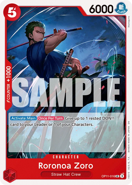 Roronoa Zoro - OP11-016 - Uncommon