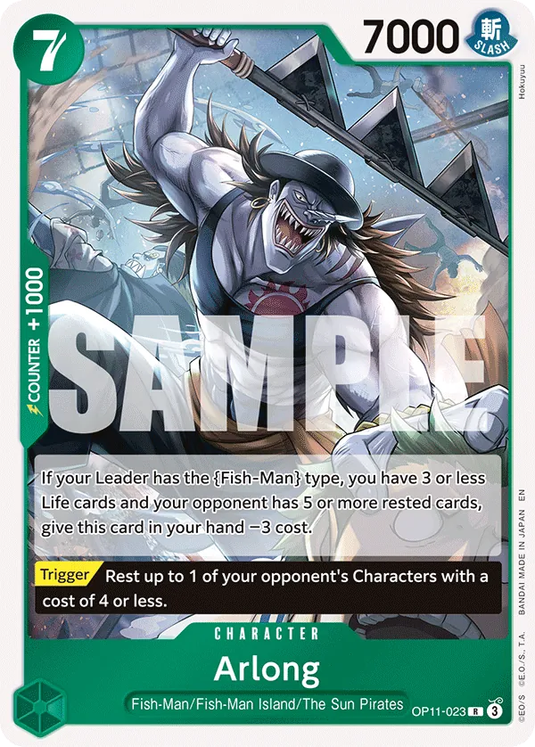 Arlong - OP11-023 - Rare