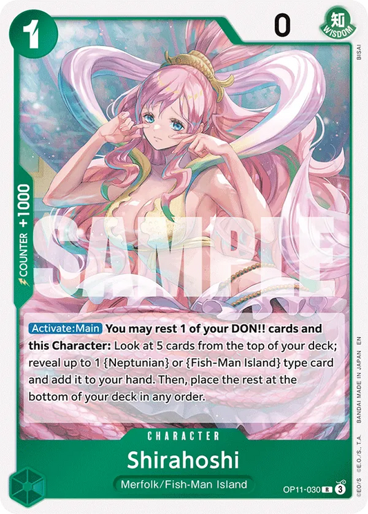 Shirahoshi - OP11-030 - Rare