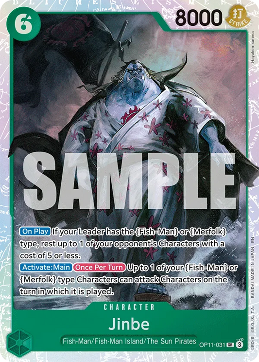 Jinbe (031) - OP11-031 - Super Rare