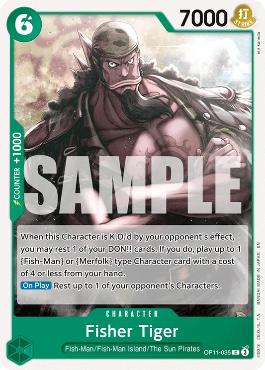 Fisher Tiger - OP11-035 - Common