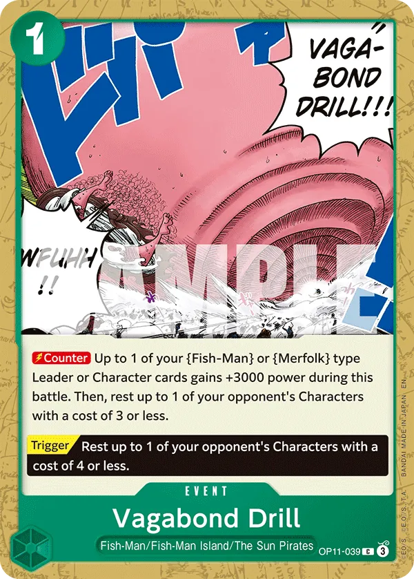 Vagabond Drill - OP11-039 - Common