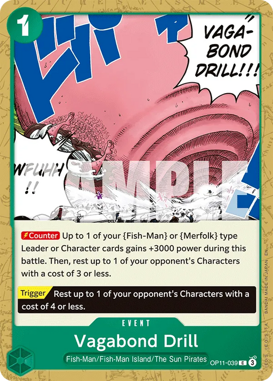 Vagabond Drill - OP11-039 - Common