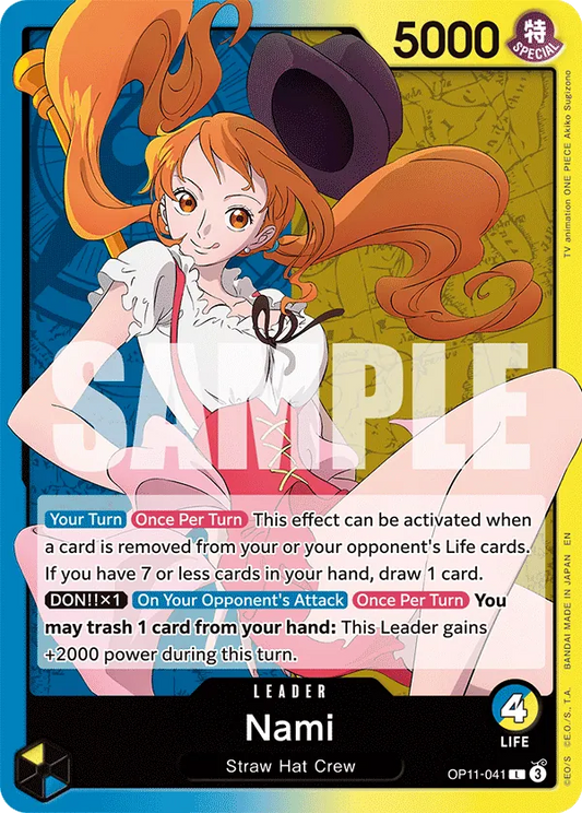 Nami (041) - OP11-041 - Leader
