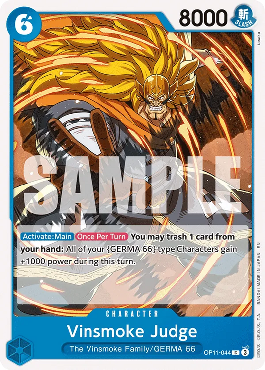 Vinsmoke Judge - OP11-044 - Common