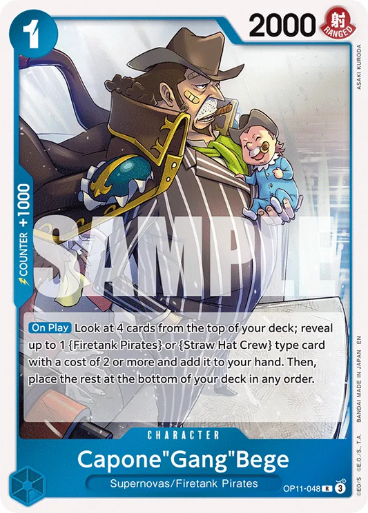 Capone"Gang"Bege - OP11-048 - Rare