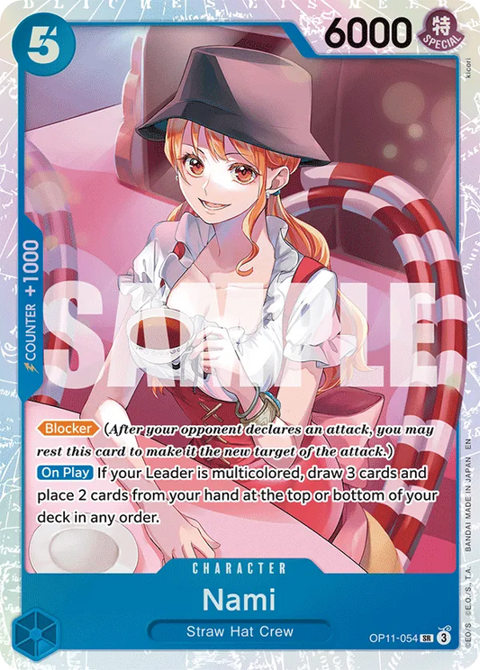 Nami (054) - OP11-054 - Super Rare