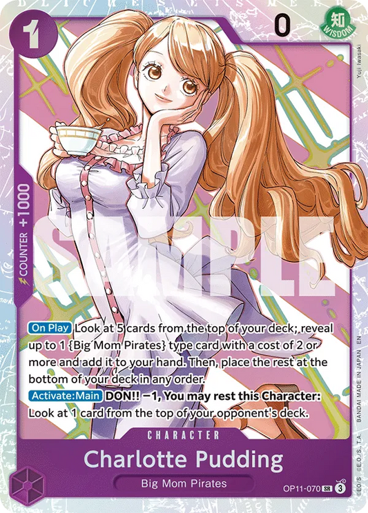 Charlotte Pudding - OP11-070 - Super Rare