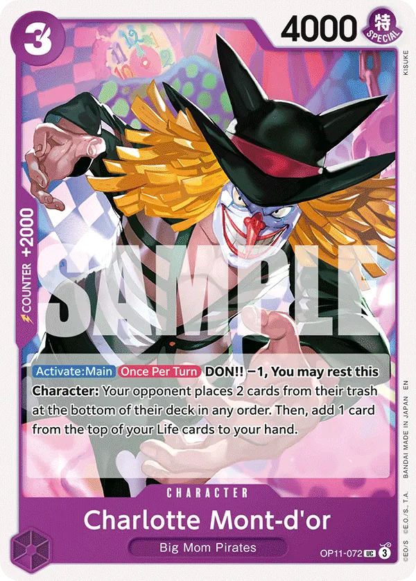 Charlotte Mont-d'or - OP11-072 - Uncommon