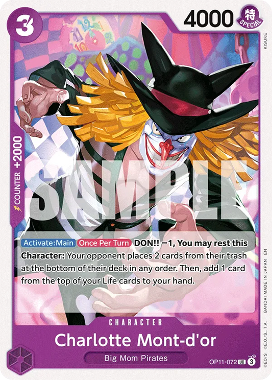 Charlotte Mont-d'or - OP11-072 - Uncommon