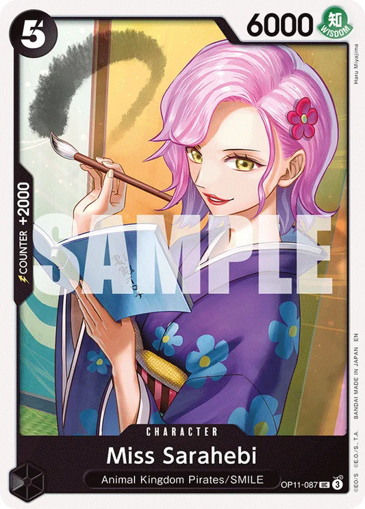 Miss Sarahebi - OP11-087 - Uncommon