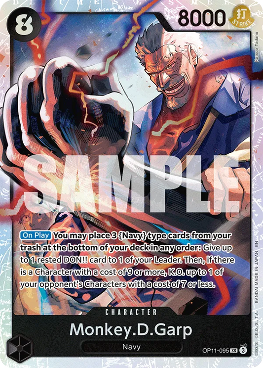 Monkey.D.Garp - OP11-095 - Super Rare