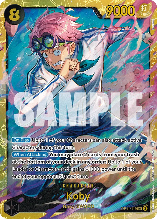 Koby (119) - OP11-119 - Secret Rare