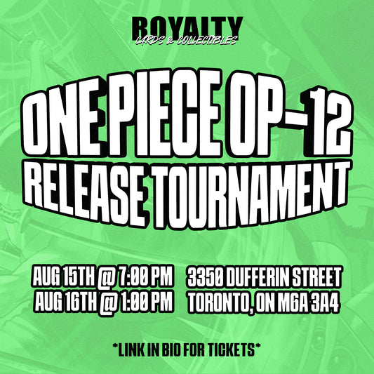 ONE PIECE OP-12 RELEASE EVENT TOURNAMENT