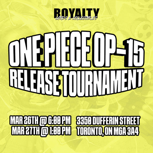 ONE PIECE OP-15 RELEASE EVENT TOURNAMENT