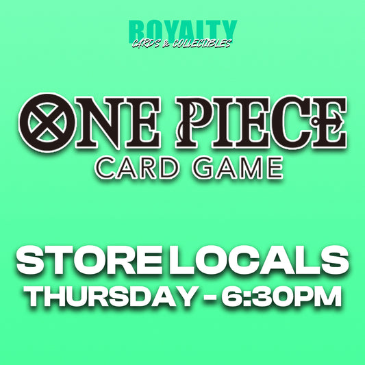 ONE PIECE LOCALS - THURSDAY