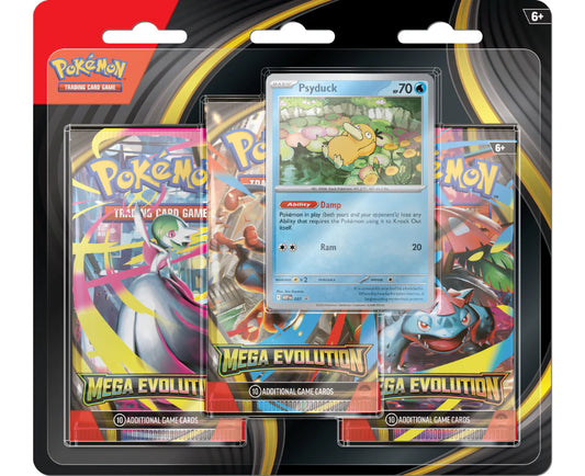 Pokemon - Mega Evolution - Base Set - 3 Pack Blister