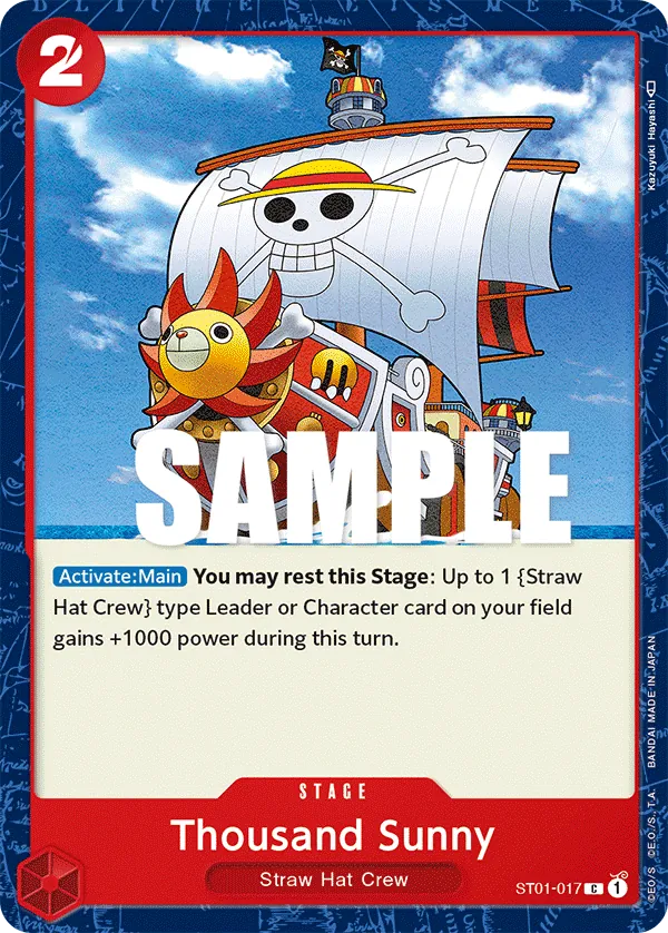 Thousand Sunny (ST01-017) (ST-01)