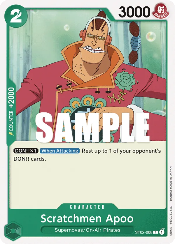 Scratchmen Apoo (ST02-008) (ST-02)
