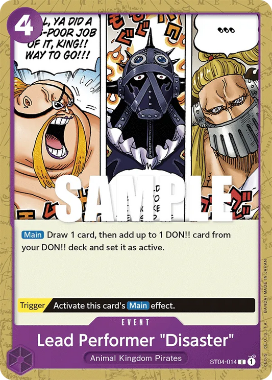 Lead Performer "Disaster" (ST04-014) (ST-04)