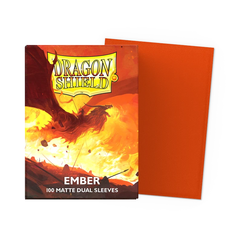 Dragon Shield - 100ct Standard Size - Dual Matte (Various Colours)